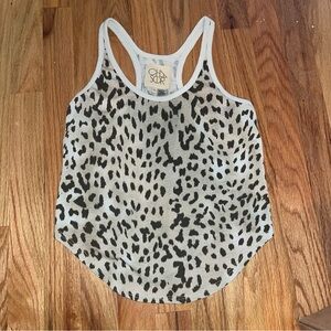 Cheetah/leopard print top